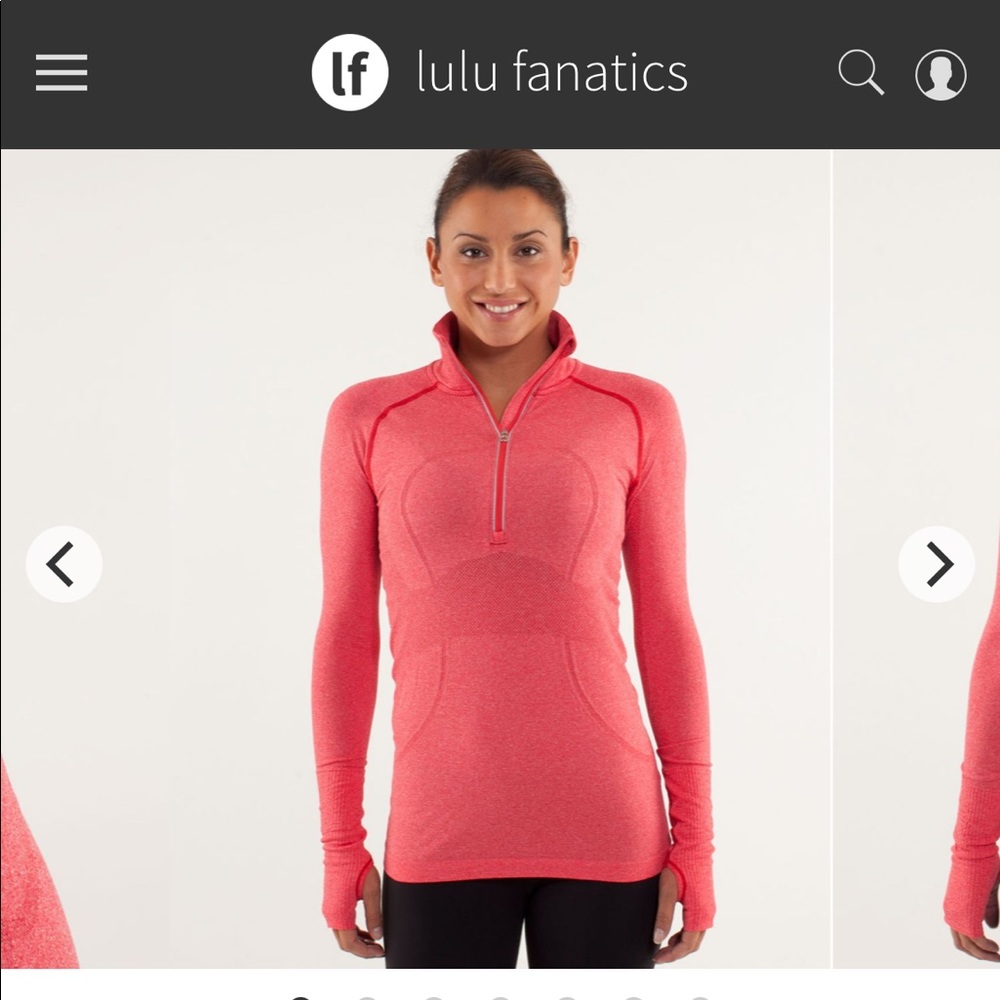 LULULEMON quarter zip!